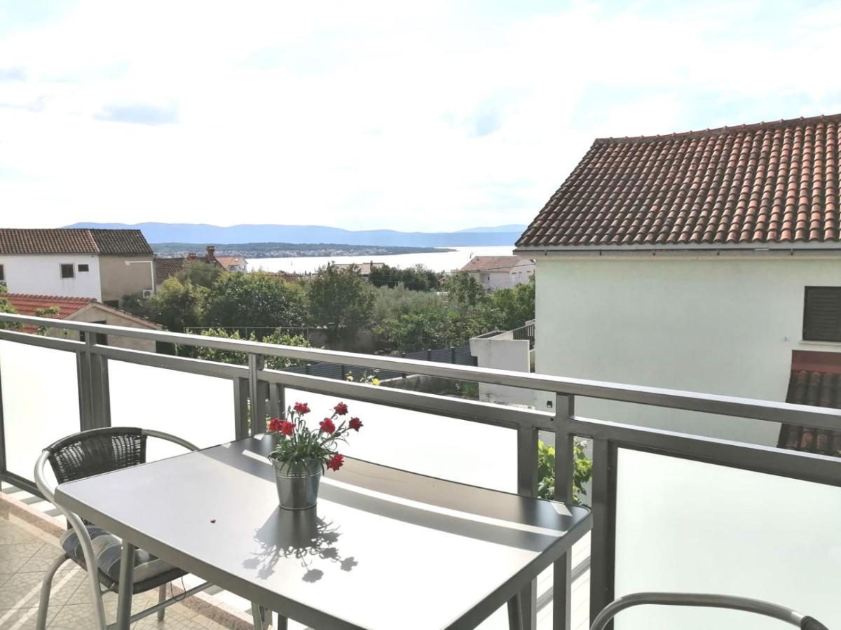 Lovely Sea View House In Malinska Island Krk Esterno foto