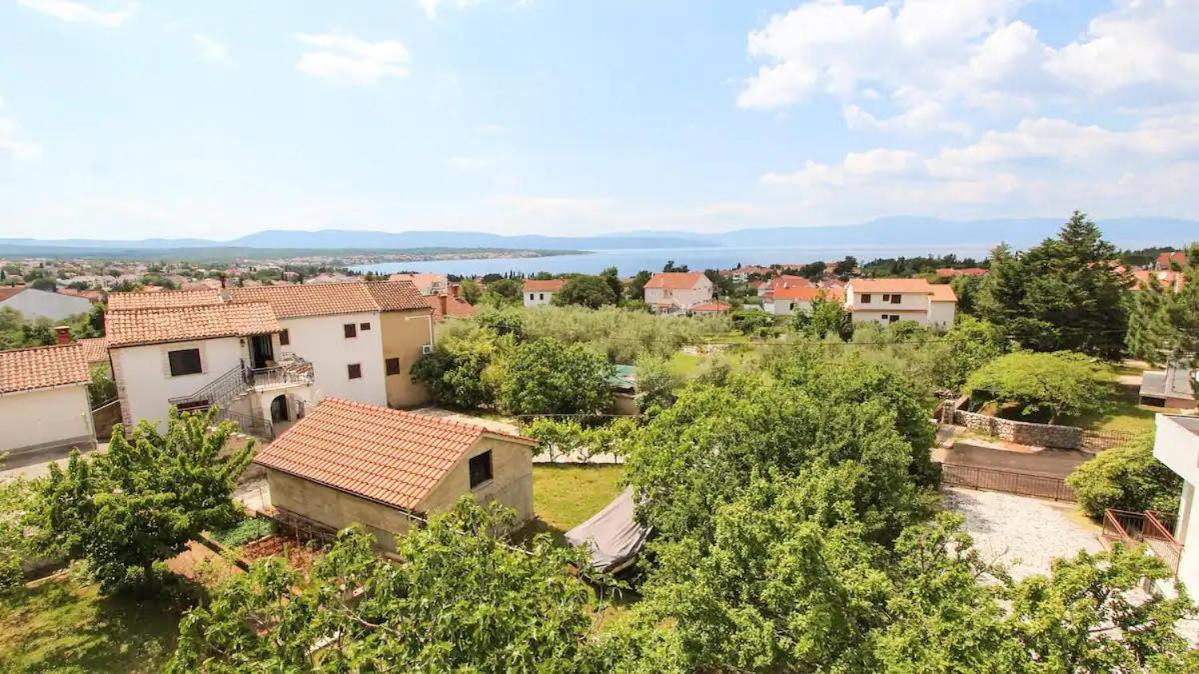 Lovely Sea View House In Malinska Island Krk Esterno foto